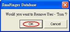 Select the user from the list and then click Remove User to