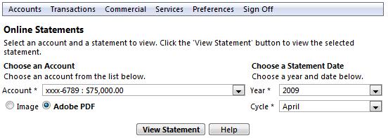Chapter 2: Accounts Reset the Dashboard Statements Once the dashboard is configured, you can reset it to the original configuration. To reset the dashboard: 1.