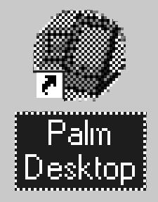 7. Launch Palm Desktop organizer software. Double-click the Palm Desktop icon on your computer. Follow these steps to enter a memo: Click the Memo icon, and then click New.