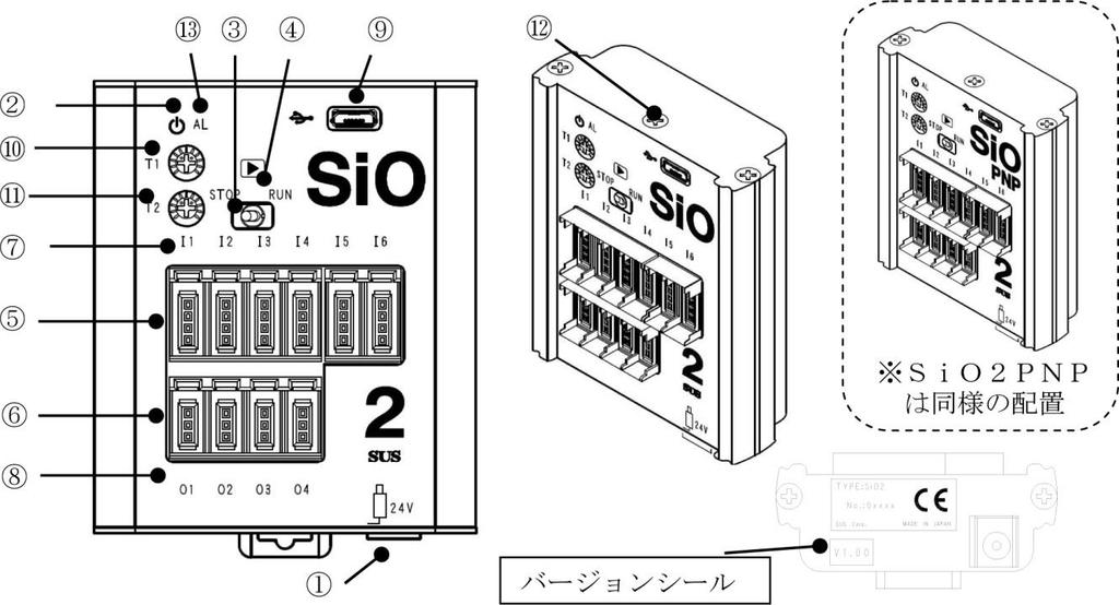 3.1.2 SiO2/SiO2PNP *SiO2PNP uses same placement Version tag No.