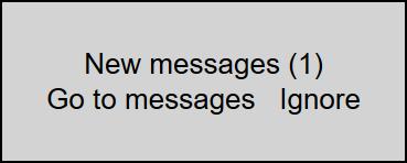This indicates how many new messages you have received.