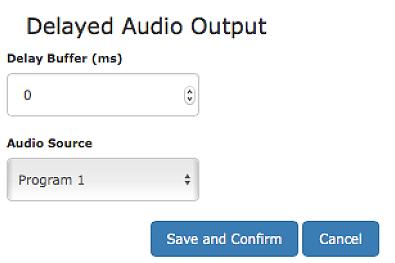 Output Setup Use the Output Setup page to set the RF output type, RF Output CH/ frequency, Attenuation, QAM, and Interleaver. 1. Enable the RF by checking the checkbox. (Factory Default is enabled) 2.