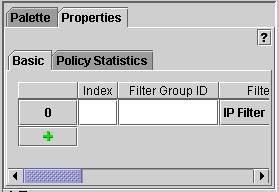 Configuring policies 1 In the navigation pane, expand the switch and select QoS > Policy Table. 2 Click the Properties tab. 3 In the Index box, enter IPpolicy.