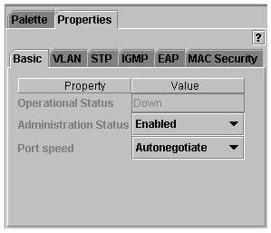 Configuring ports By default, all unconfigured ports are untagged links in the default port-based VLAN (VLAN 1), participate in normal learning STP, and autonegotiate line speed.