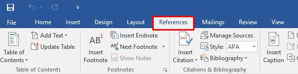 Click on the Insert tab and you will see commands and options relating to inserting items within your Microsoft Word document. Again move the mouse pointer over the items and see what is available.