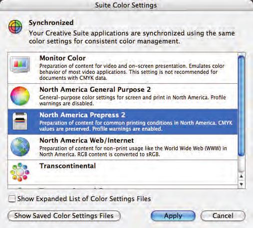 If setting the working space in Photoshop CS3 go to Edit > Color Settings.