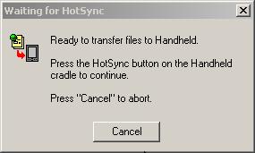4 HotSync Status