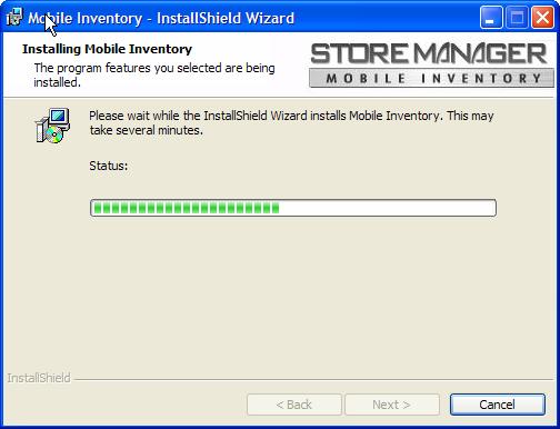 1.2 Installation Mobile Inventory must be installed on the server computer. The server must be the computer that hosts the Store Manager product data.