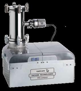 hermetic design, with motor and bearings outside the vacuum space Robust pumping speed of 60 l/min Cost effective and easy tip-seal replacement Unique Varian Turbo Pump Technology No maintenance