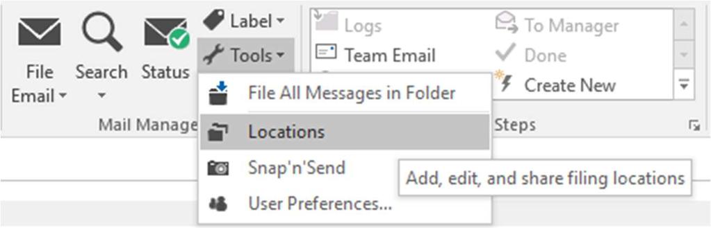 Mail Manager Collections In order to access your Mail manager Filling
