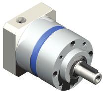EPL-X NEMA output face with oversized English shaft Hollow output with zero backlash clamping ring for direct mount to linear