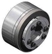 range: 20 Nm - 1600 Nm KSD Series High clamping forces, high torque, self-centering conical bushings Maximum misalignment with short length Bore range: 6 mm - 102 mm / Torque range: 10 Nm