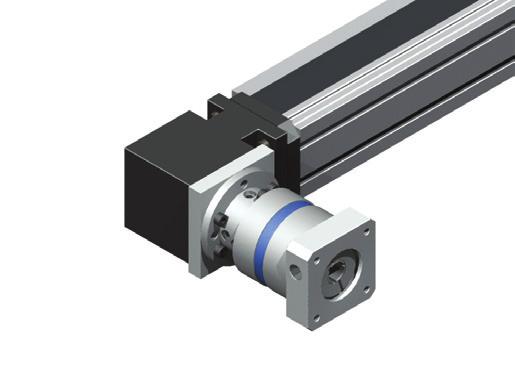 onto any off-the-shelf linear belt or ball screw modules Ratios up to 1000:1 Frame sizes from 64 mm to