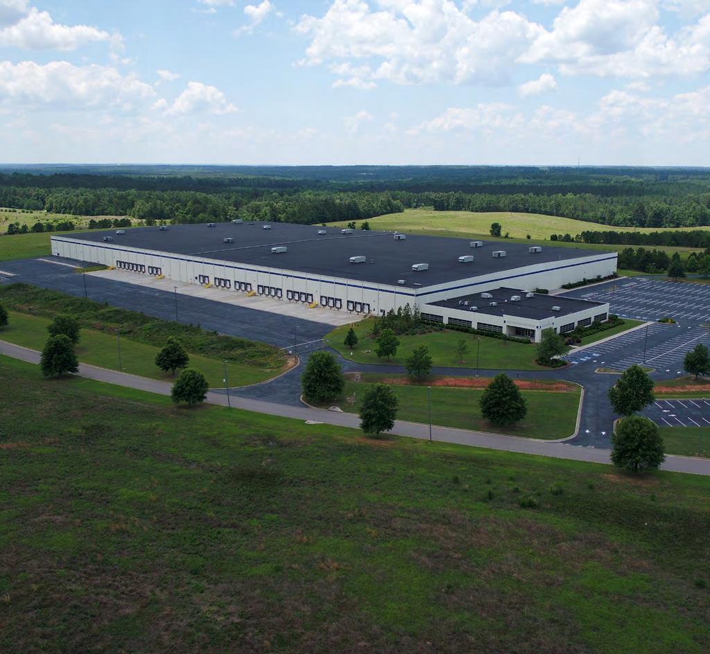 I-20 Midway Commerce Center 30 Industrial Park Boulevard Trenton, South Carolina 29847 For Sale or Lease ±421,200 s.f. of Class A industrial space Expandable footprint: up to +1MM s.f. Minimum divisibility: 200,000 s.