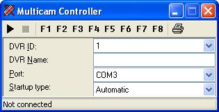 To modify the default COM port: 1. Click to stop the Keyboard service first. 2. In the Port field, modify the port number from the drop-down list. For the port allocation, refer to Figure 30