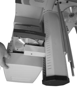 Aligning the Prism PLUS Printer Alert: Before starting the Alignment Utility, position the back end of the