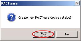 Open Device Catalog using either the toolbar icon or