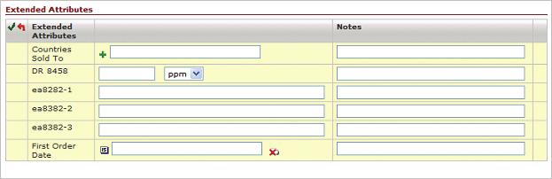 Oracle s Prodika PLM 5.1 There are two ways to add values to the extended attributes that have been selected. You can edit each row individually or edit the entire extended attributes grid.