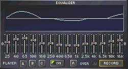 MIxer Each input channel s monitor button (Players A and B, CD-ROM, and Sampler), allows to route the audio signal through the MONITOR output channel, where it can be played independently from titles
