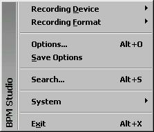 And this card needs to be chosen as recording device in the RECORDER field. 3.13.5. Compressor/Limiter (AGC) Especially when recording MP3 files serious differences in volume level may occur.