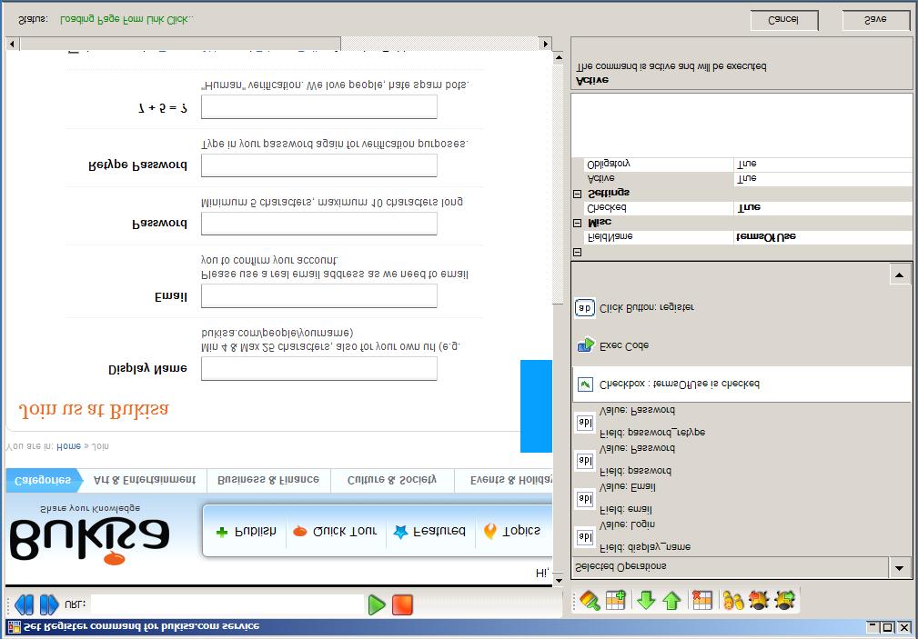 Introducing the Command Designer The command designer is where you tell Magic Submitter how to interact with a particular web site.