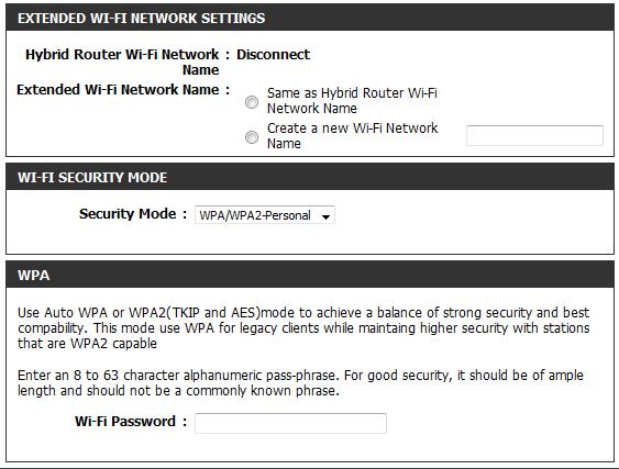 Section 3 - Configuration Configuring WPA/WPA2 Personal It is recommended to enable encryption on your wireless DHP-W310AV before your wireless network adapters.