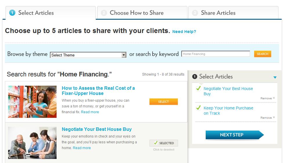 REALTOR Content Resource Keyword Search To search for articles by keyword based on your interests: Type a keyword in the search box and click the Search button.