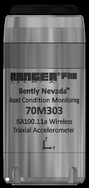 Ranger Pro Specifications Radio E-module ISA100 ATEX/IECEx Zone 0 [ia I/IIC T4] Class 1 Div 1 Truly wireless: sensors embedded in package Velocity (5-1kHz), Acceleration (5-10kHz) Auto forming, self