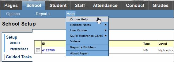 Use the Help Menu Go to the Help menu to access information that will make using Aspen easier and more efficient.