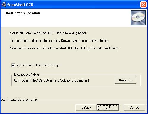 The license is pulled through the scanner and the image is acquired during this process. ScanShell Installing your License Scanner 1.