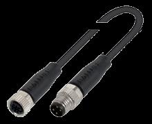 Accessories Double-Ended Cables for BICs and BPIs with Quick Disconnect Connectors M12 Straight-M12 Straight, 12pole, 0.