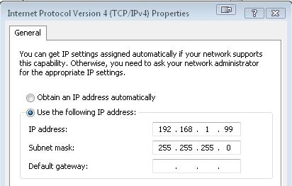 Setup 5.2 CONNECTING TO THE GATEWAY MANAGEMENT PAGES You may wish to consult your company IT department before making changes to your PC network settings.