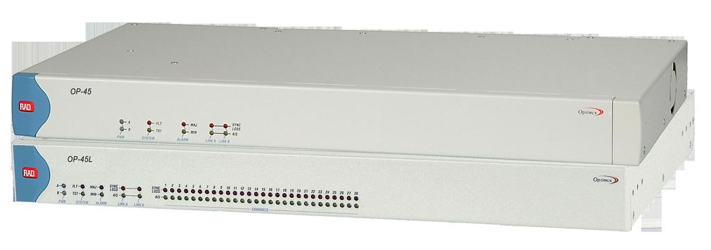 Where to buy > Product page > Data Sheet, L Up to 28 T1 or 21 E1 channels multiplexed into a single 45 Mbps data stream Combination of T1 and E1 channels Transmission over coax or fiber optic cable