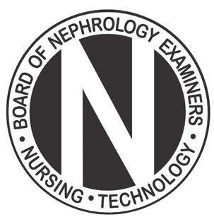 Board of Nephrology Examiners Nursing & Technology 100 South Washington St.