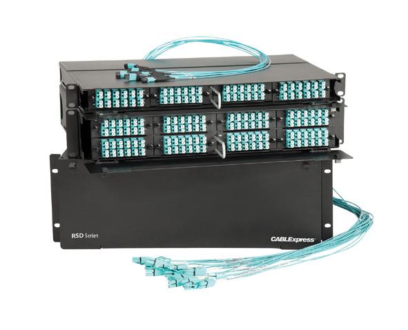 Modules Check out these standard features: Low loss components allow flexibility in fiber network design 13-inch depth frees up room in rack They