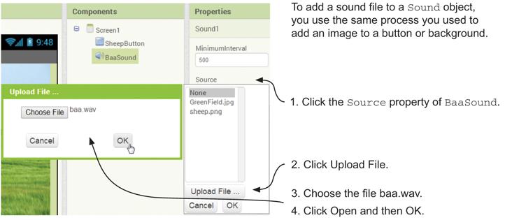 App Inventor can use sound files in a variety of formats; we suggest you use PCM/WAV files or MP3s because they should work on all