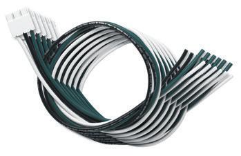 Jumper Length Wire Specifications Termination Packaging Use When interconnecting modules not more than 8 apart J-12X6 12 30A connector on each end J-24X6 24 30A connector on each end interconnecting