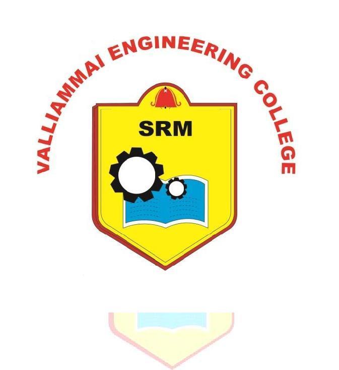 VALLIAMMAI ENGINEERING COLLEGE SRM Nagar, Kattankulathur 603 203 DEPARTMENT OF COMPUTER SCIENCE AND ENGINEERING QUESTION BANK IV SEMESTER EC6504 MICROPROCESSOR AND
