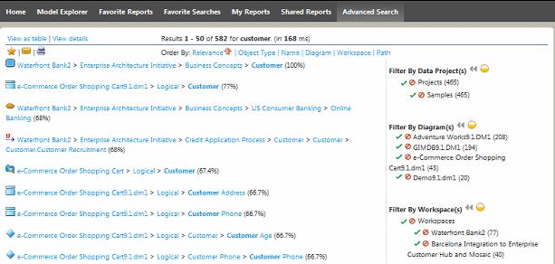 For more information, see Customizing the Search Results Report. Hide details: Click to view one line of information for each result.