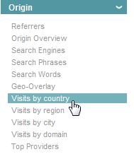 Page 33 of 59 Analytics 1.0 The KPIs section displays general information, such as the continent name and its corresponding number of visits.