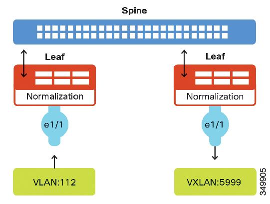 Creating a VLAN Pool Using the REST API classify packets into the different EPGs, using identifiers like VLANs, VXLAN, NVGRE, physical port IDs, virtual port IDs.