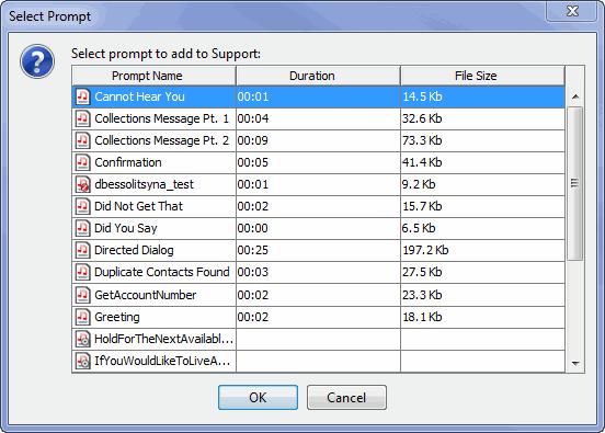 Skill Groups Managing Audio Files for Skill Groups agents who have the permission to do so can play a recorded message instead of speaking to the machine.