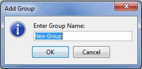 Creating Disposition Groups To create a disposition group, click Add Group and assign a name that best identifies the group.