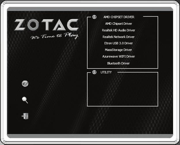 Installing drivers and software Installing an operating system The ZOTAC ZBOX Giga does not ship with an operating system preinstalled.