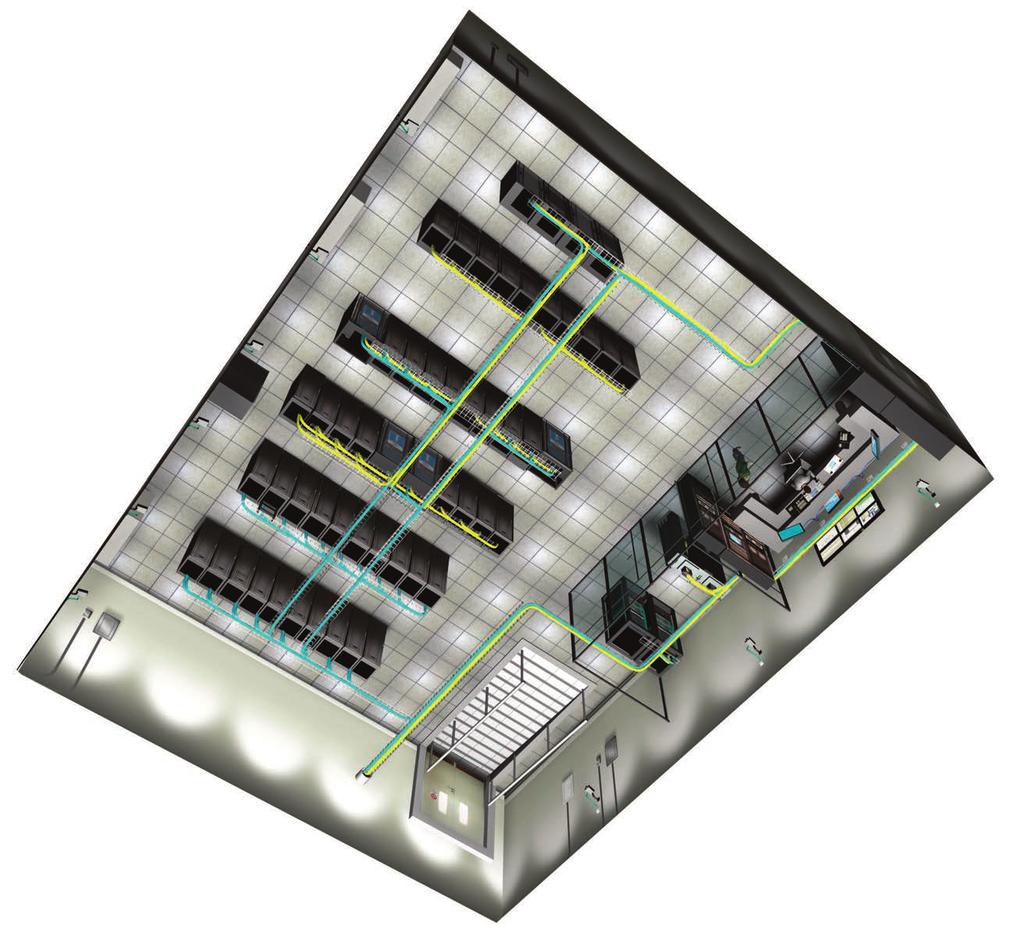 V-Built Racks Racks are used in a data center s main distribution area to support core network equipment as well as entrance facility to support provider equipment and demarcation points to the end