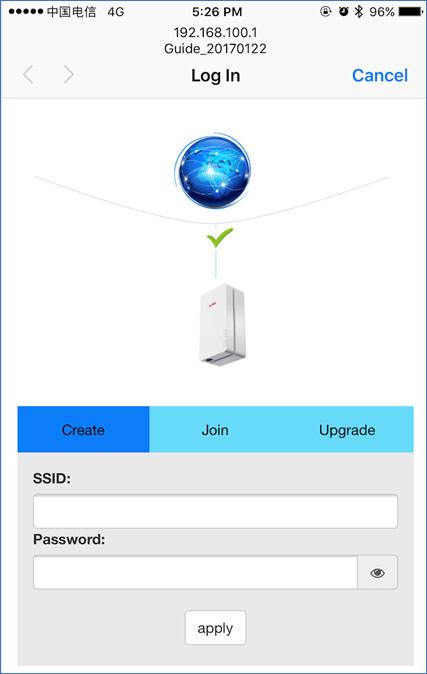 It is the web guide for Wi-Fi configuration.