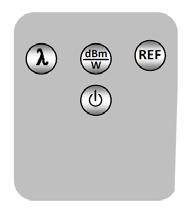 2. OPERATION INSTRUCTIONS 2.1 TURNING OPM1315 ON AND OFF Press the button to turn unit on. (NOTE: When the meter is switched on, the auto-off function is automatically activated.) Press the off.