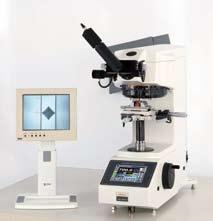 HM-210/220 Manual model main unit High-functionality model for Systems A Measuring microscope Microscope for measuring indentation dimensions Integrated 10X eyepiece (810-354 video camera unit can be