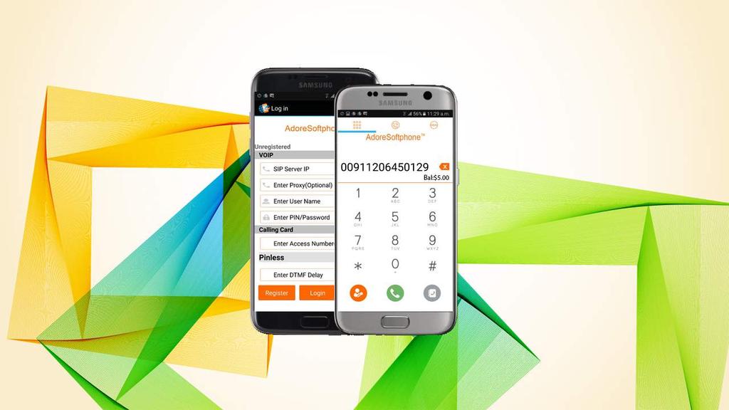 infotech Toll Free - 1 800 498 6429 AdoreSoftphone TM ADORE SOFTPHONE ANDROID TWIN MOBILE DIALER USER