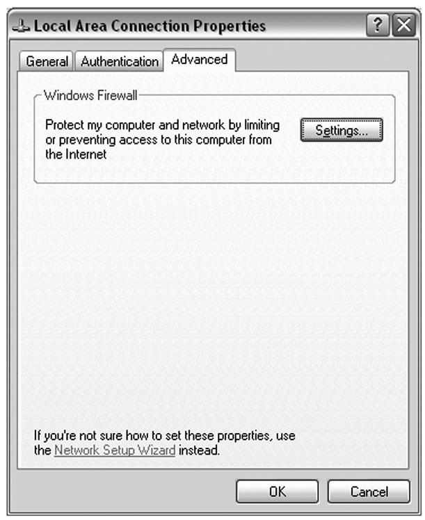 1. Go to Start\Settings\Network Connections. 2. Right click Local Area Connection and select Properties.